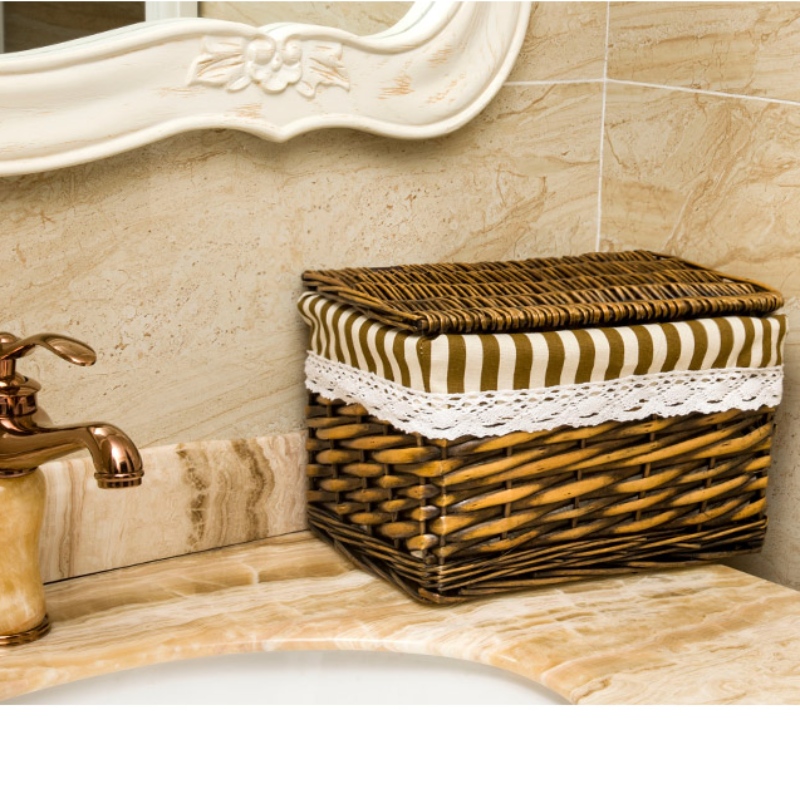Wicker Storage Basket