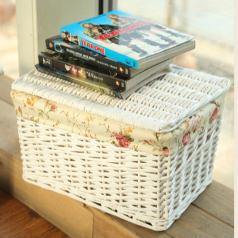 Handgjord stationär lagringskorg