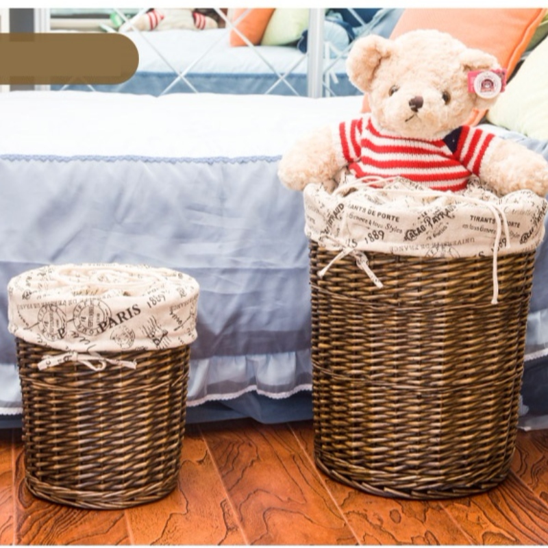 Willow Fabric Storage Basket
