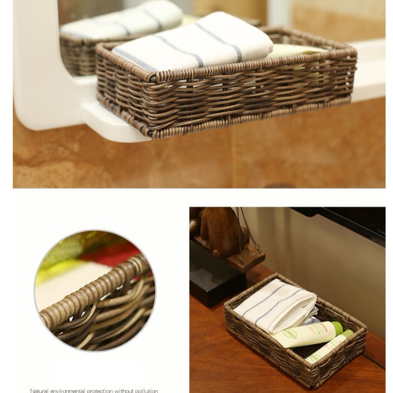 Vattentät Rotting badrumsförvaringskorg