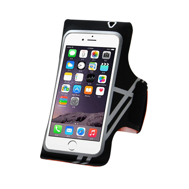 Universal vattentät Sport Lycra armband för löpning