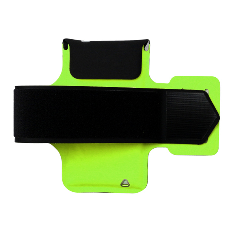 Grönt löpande armband för smart telefon