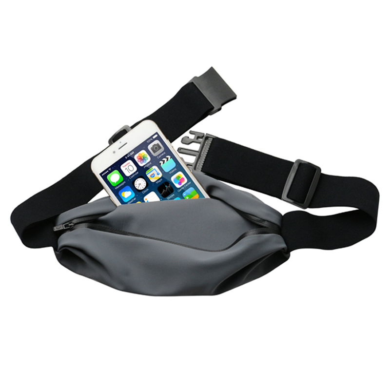 Mobiltelefon Sport Hiking Wait Pouch Bag for Men Women