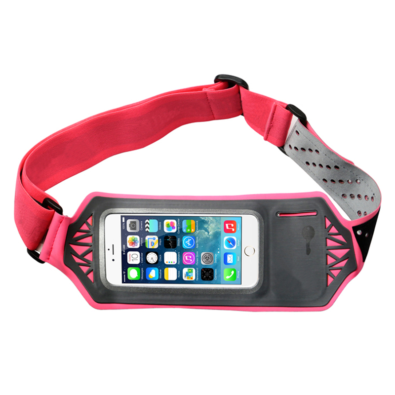 Egen vattentät Fanny Pack Running Sport Waist Bag