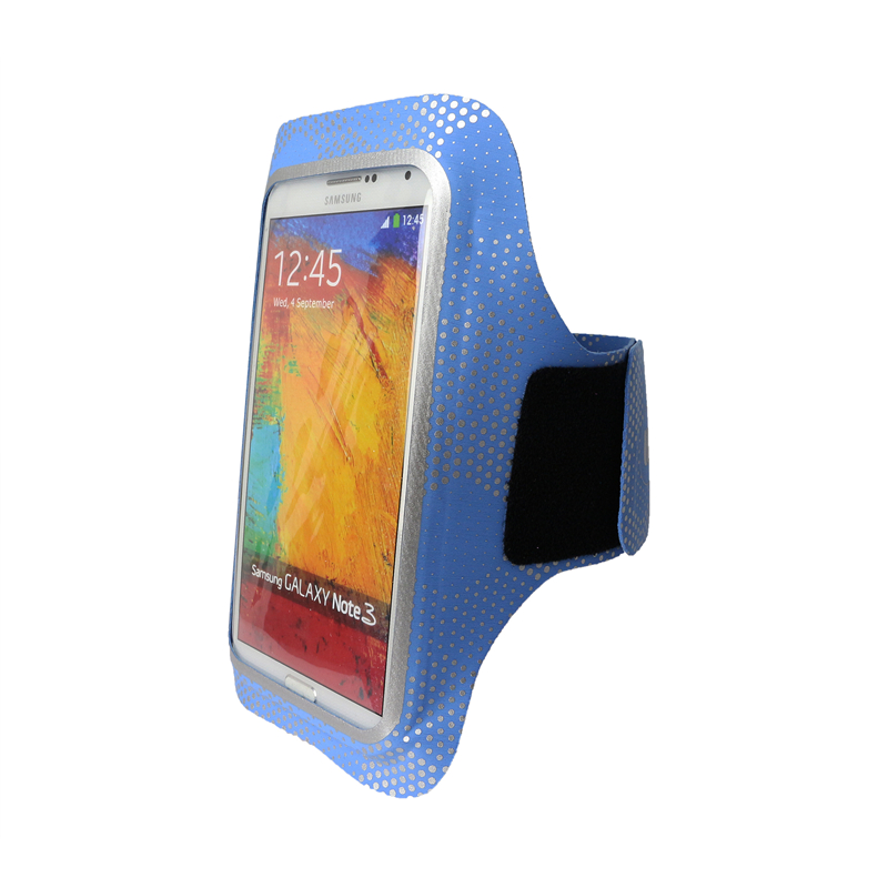 Blå handjusterad sport Armband för smartphone