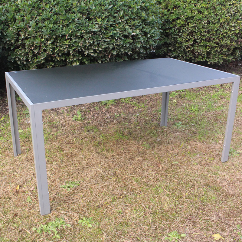Aluminium rektangulärt bord