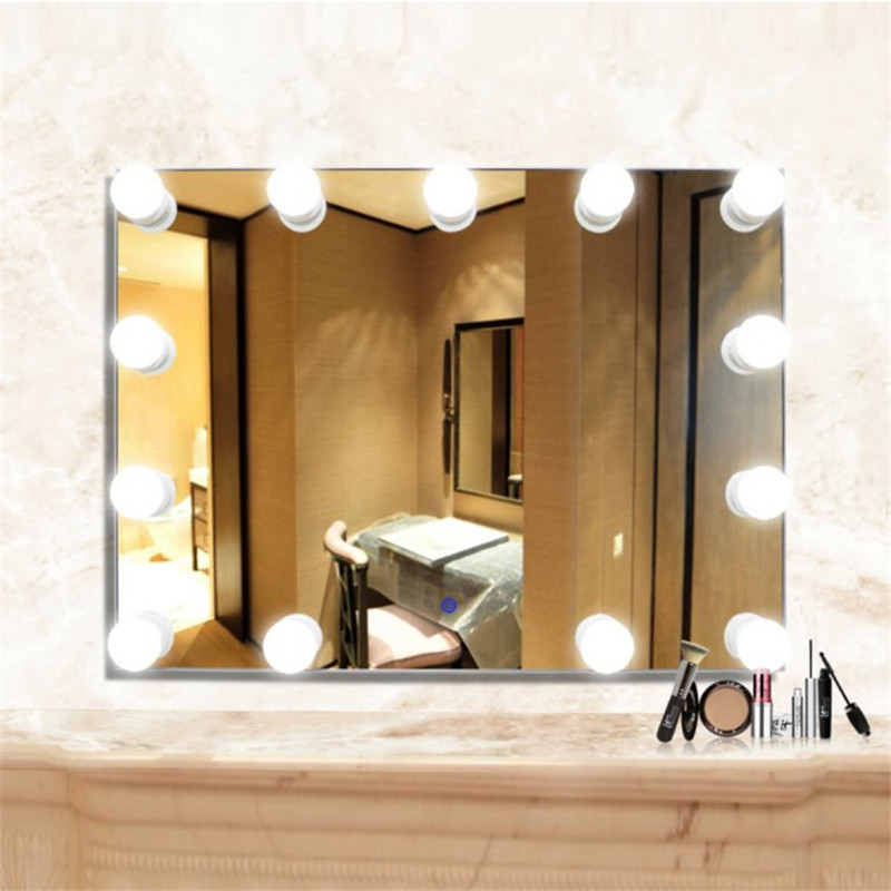 Miroir Smart Touch LED Light Makeup Mirror