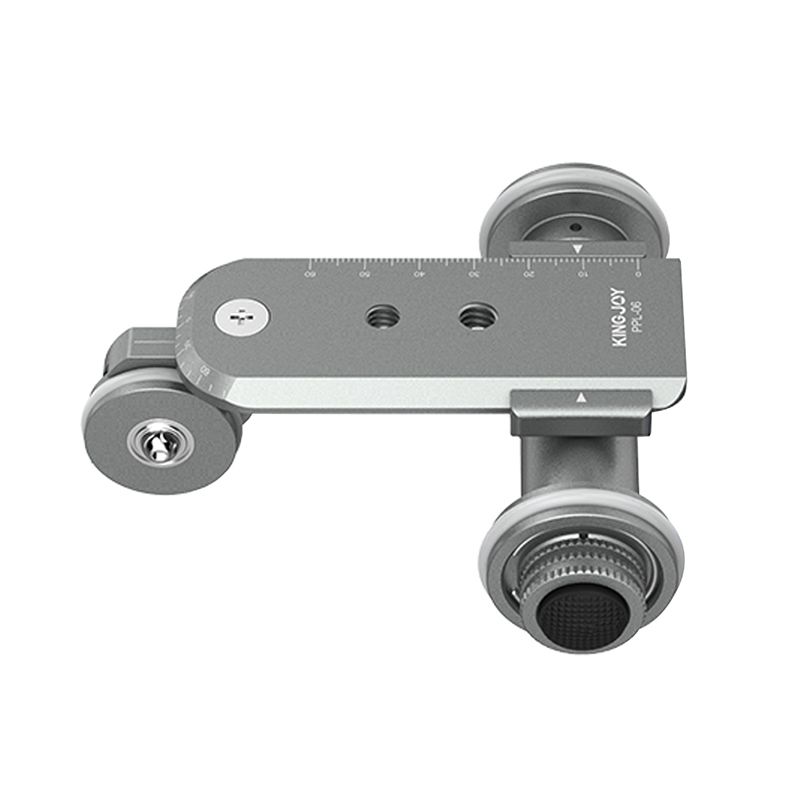 Kingjoy PPL-06 Motoriserad elektrisk 3-hjulig videohjul Bil Dolly Rolling Slider Skater