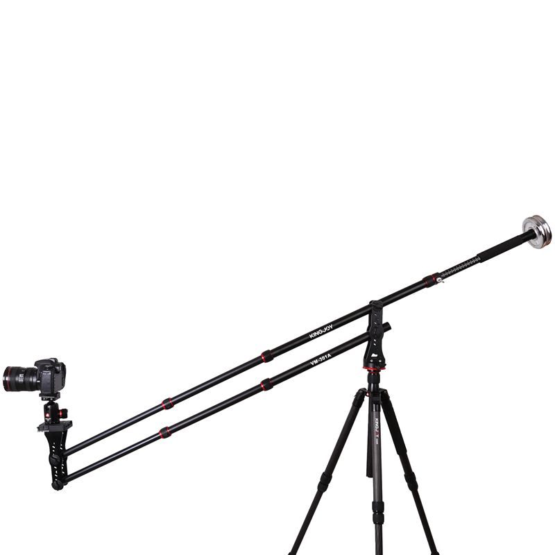 KINGJOY VM-301C Ny professionell MiniJib-kran för kamera DSLR
