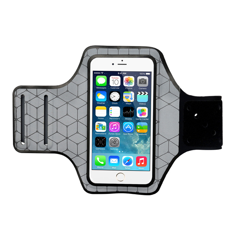 Justerbar mobiltelefonsport med armband för telefon