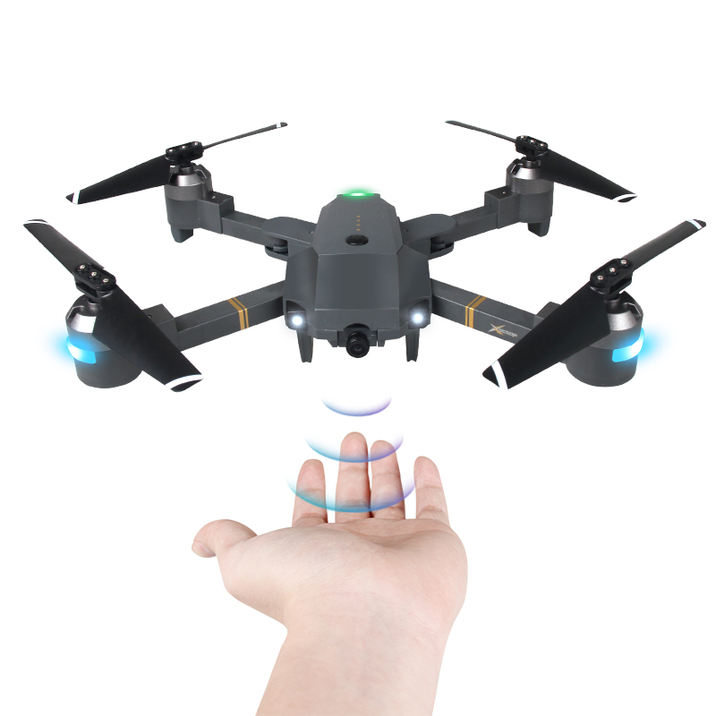 2019 Hot XT-1 Drone med kamera WIFI Mini Pocket Dron Vikbar RC Quadcopter