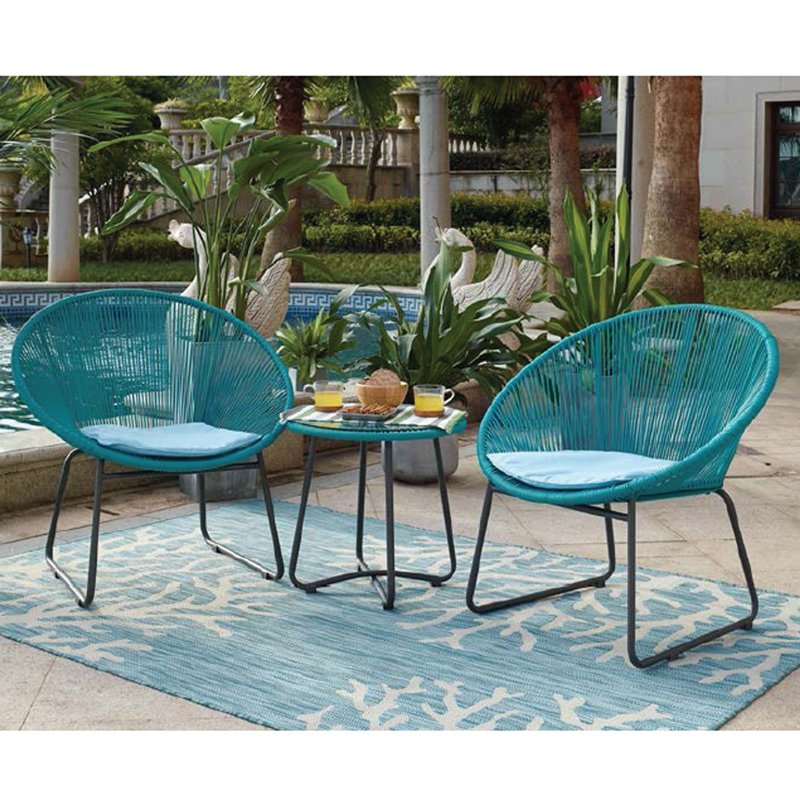 Stål- och korghus 3pcs-soffa VV-604