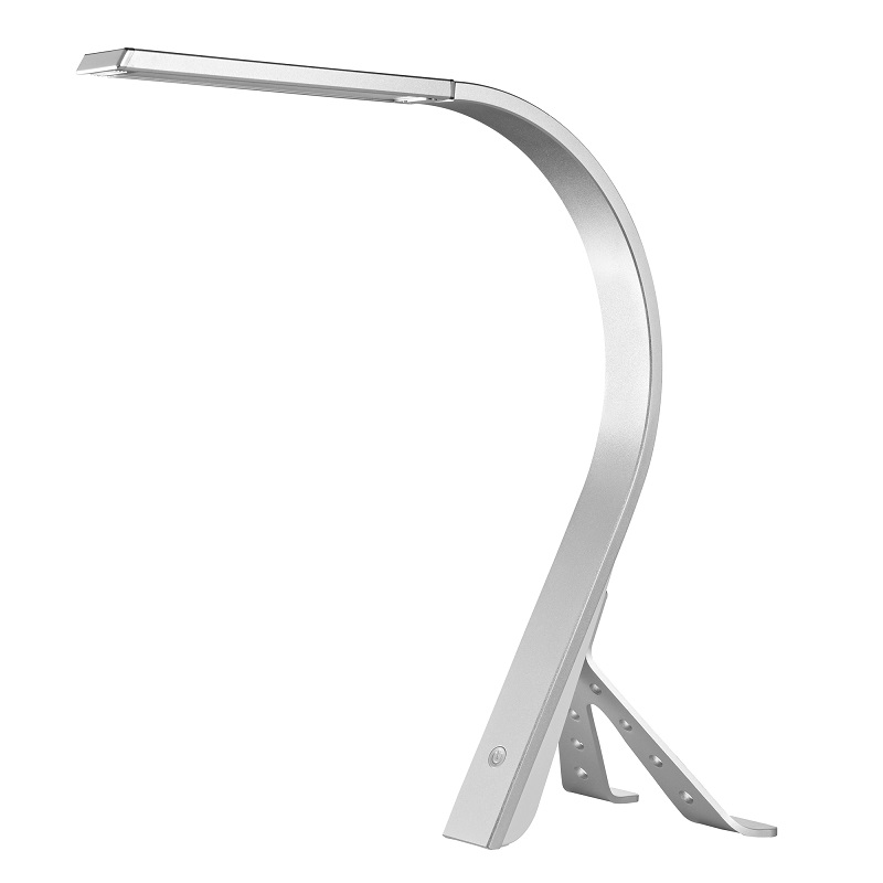 521u Svart vit Modern skrivbordslykta med Switch Business Gift Follble Touch Dimmer LED Table Lampa med usb