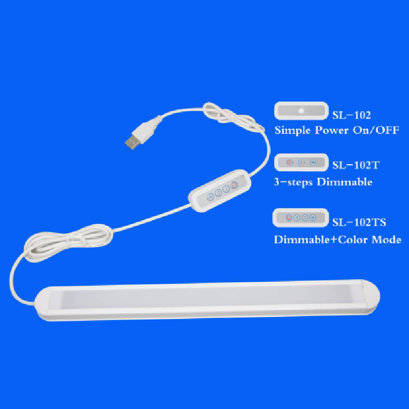 Lyktor med ledad avläsning i 102 med 3-stegs dimmable 65292; 3 färglägen usb ingånget läsljus
