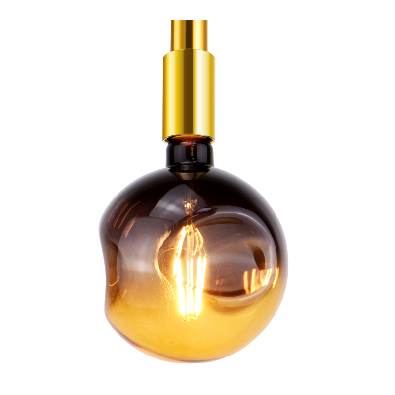 G150 Dark Amber 4W 2020 Nyaste modefärg Mjuk glödtråd Belysning för deko