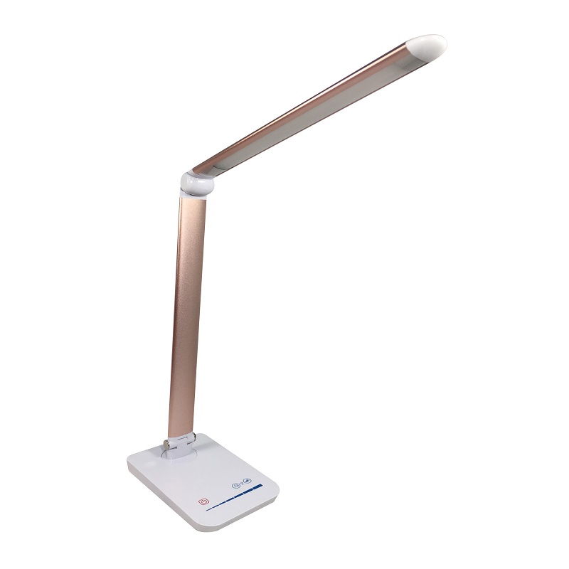 58x Aluminium Trådlös laddningsbar lysdiodtampa för restaurang, usb skrivbordslampa för läsning