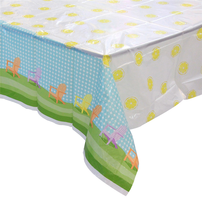 Sommar Rensa Printed Tableloth PVC Tablecover