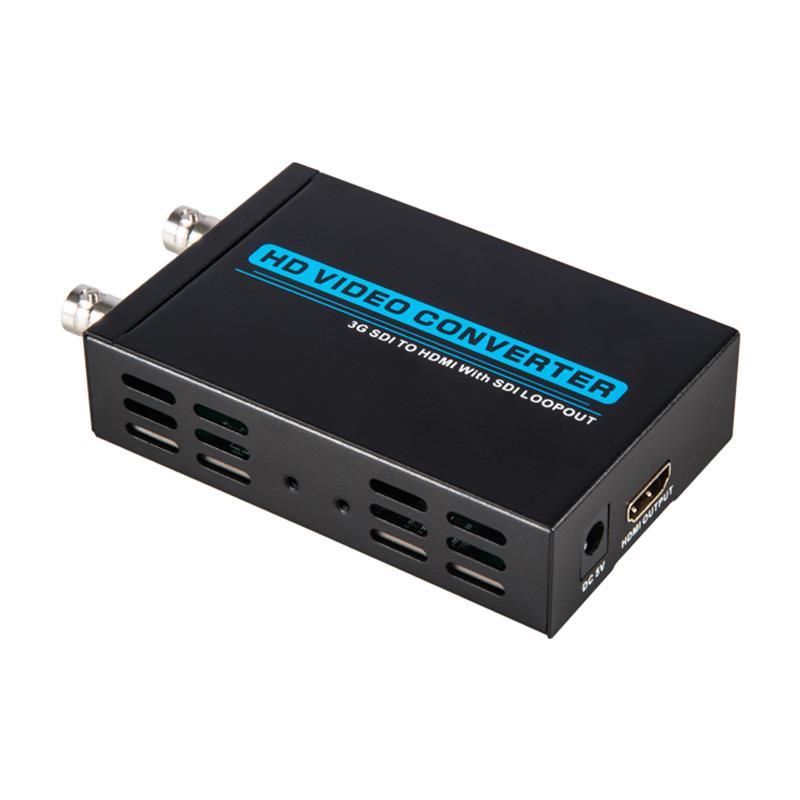 SD / HD / 3G SDI TILL HDMI med SDI Loop out Converter 1080P