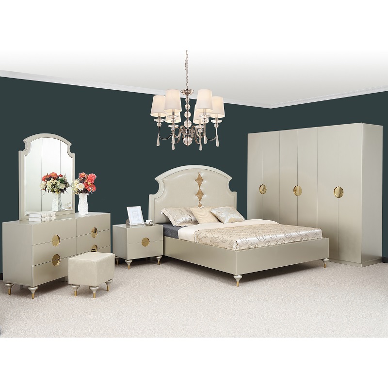 Enkel- och modedesign MDF- sänglokal