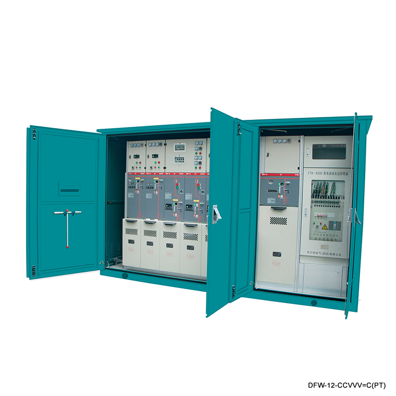 11kv - 36kv Gasisolerad växelspänning med medelhög spänning med ytterhus