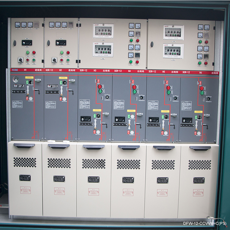 11KV MV Compact SF6 RMU Gasisolerad omkopplingspanel 630A 34.5KV 50HZ lågt pris