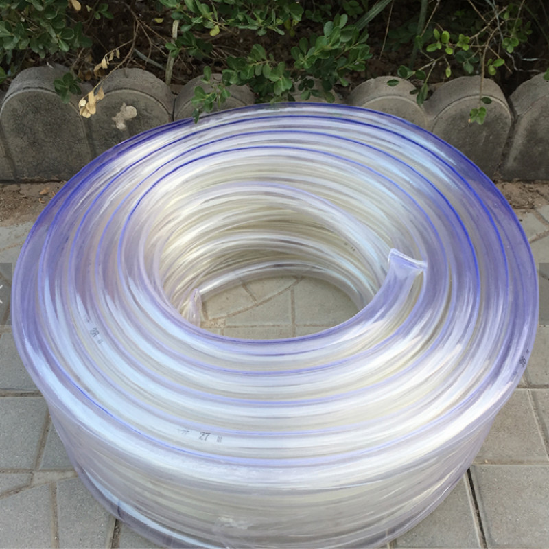 Klar PVC 1 tum vattenrör plast flexibel slang pris klart plastluftsrör