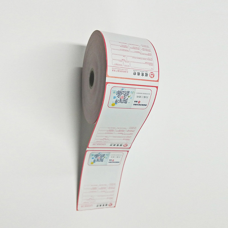 80mm breddtryckt termiskt pappersrulle för ATM-maskin
