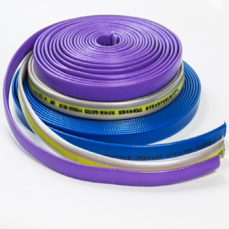 Pvc-biltvättlappflattvattenslang tillverkad i Kina