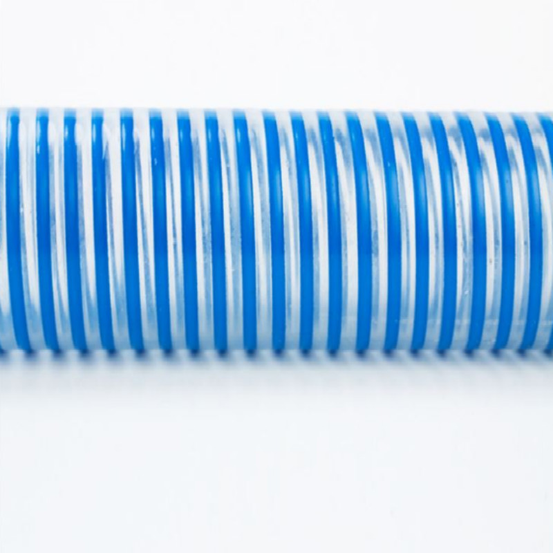 Varm försäljning färgglad högtryck PVC korrugerad sug Helix slang tillverkad i Kina