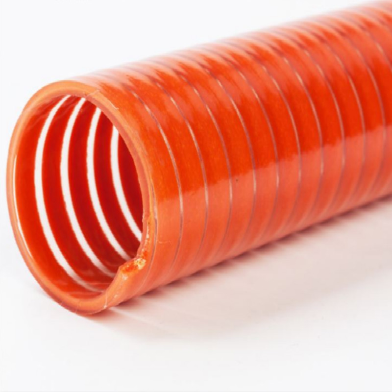 Varm försäljning färgglad högtryck PVC korrugerad sug Helix slang tillverkad i Kina