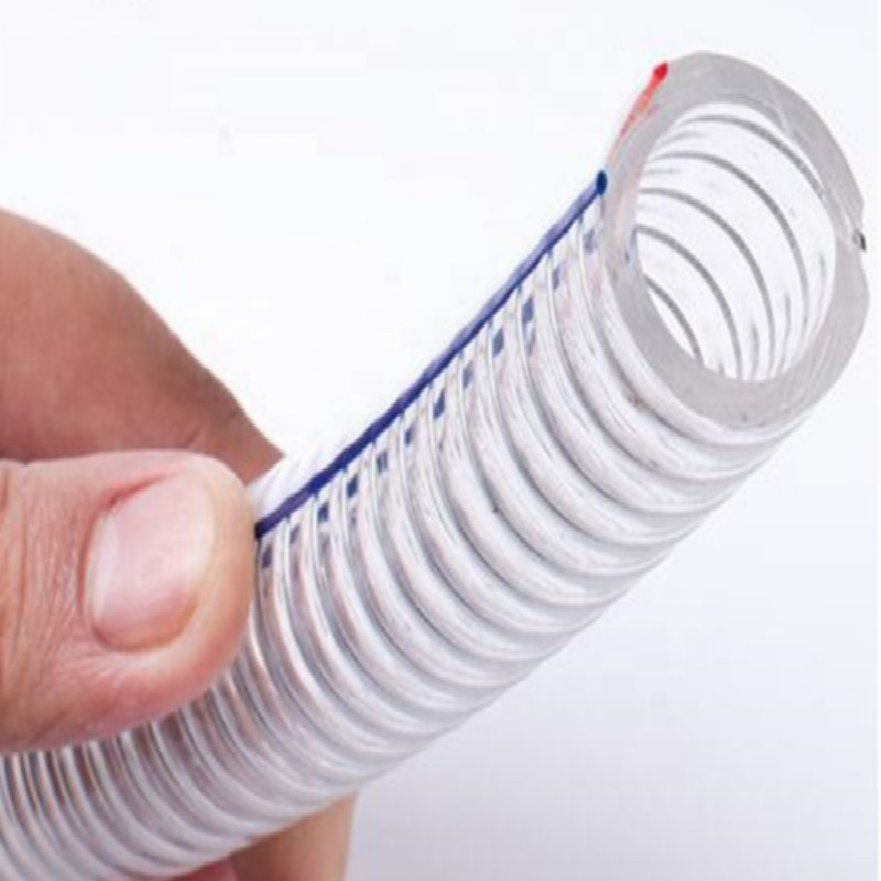 Fabriks direkt PVC-spiral stålarmerad slang med högt tryck