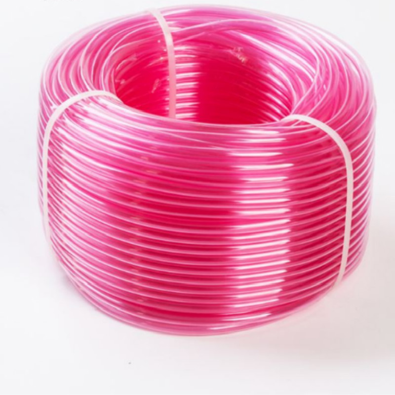 Färgglad flexibel mjuk plastslang PVC klar slang för flytande vatten