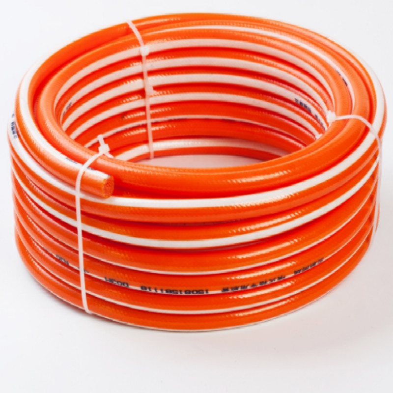 Färgglad luftpvc flätad direkt gas gasslang fabrik
