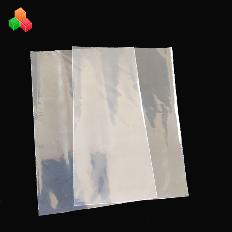 anpassad tryckt logotyp transparent återvinningsbar shoppingförpackning giftfri plast pe-bröd / mellanmålspåse
