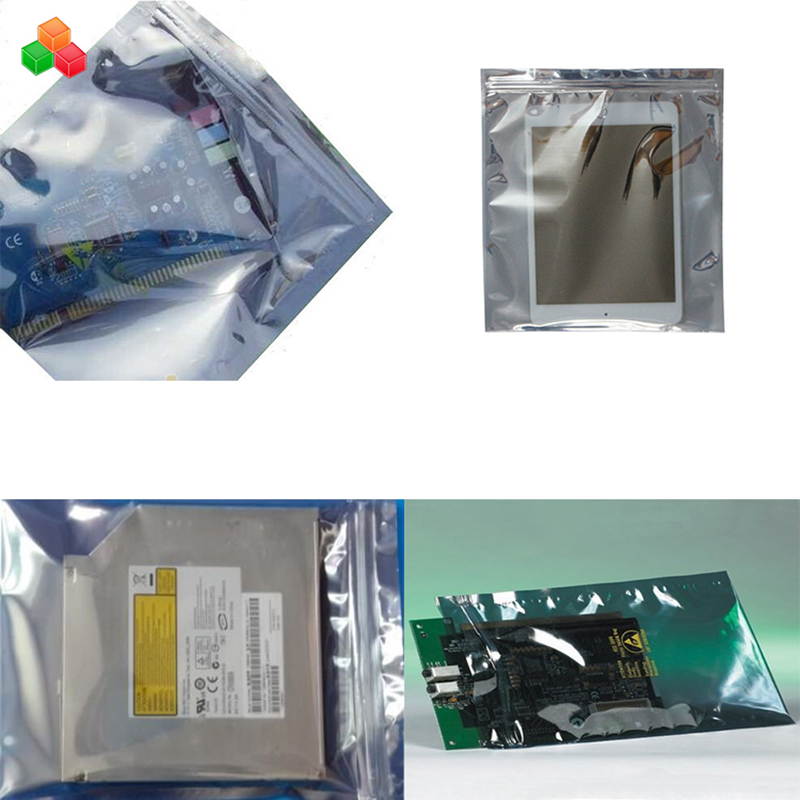 Väktare för elektronisk förpackning med vattentät, portabel plast zip PE-antistatisk plastpåse av hög kvalitet