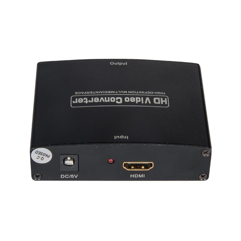 HDMI TILL VGA + R / L AUDIO Audio Converter 1080P