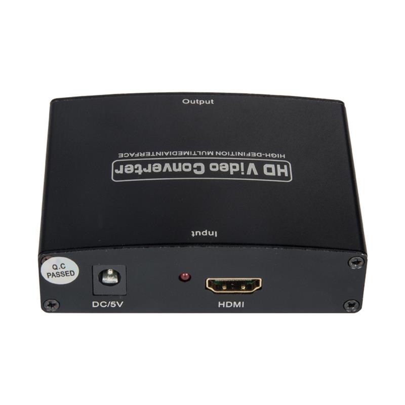 HDMI TILL YPbPr + R / L Audio Converter 1080P