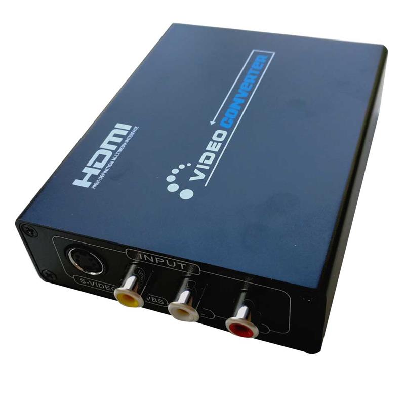 AV + S-Video till HDMI Converter 1080P
