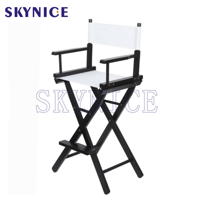 4 säsong bärbara lyxiga högkvalitativa moderna trä stol stolar duk regissör stolar