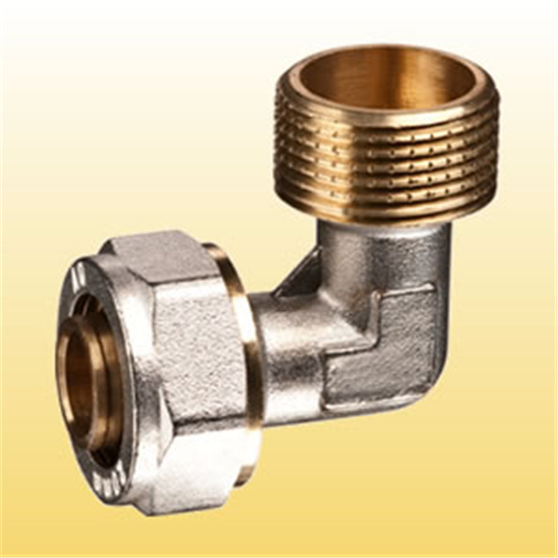 mässing pex-aluminium pex montering
