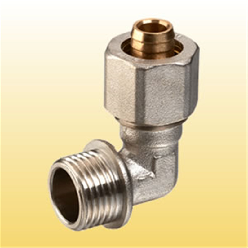 mässing pex-aluminium pex montering