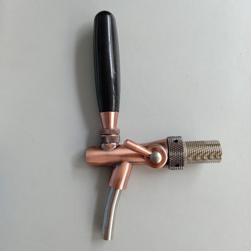 Justerbar flöde Chrome Draft Beer-kran