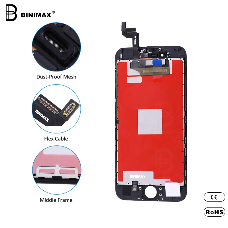 BINIMAX mobiltelefon TFT LCD-skärmmontering för ip 6S