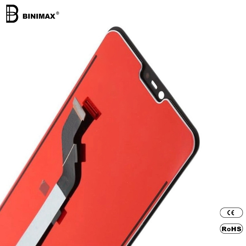 MI BINIMAX Mobil telefon TFT LCD skärmvisning för MI 8- ungdomar