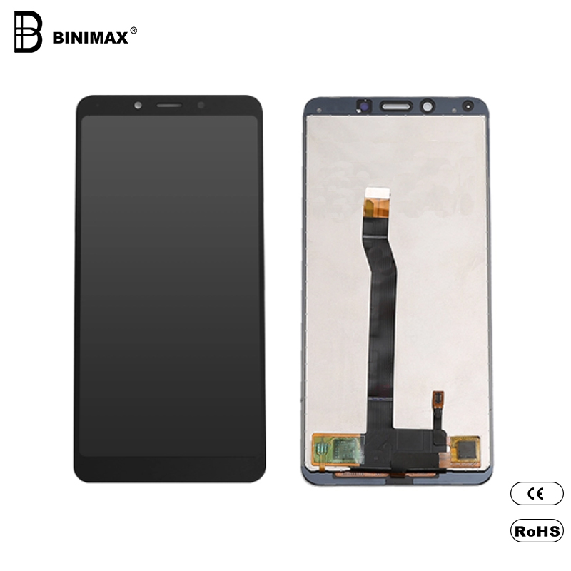 Mobiltelefon TFT LCD-skärm BINIMAX utbytbara mobilvisning för redmi 6a