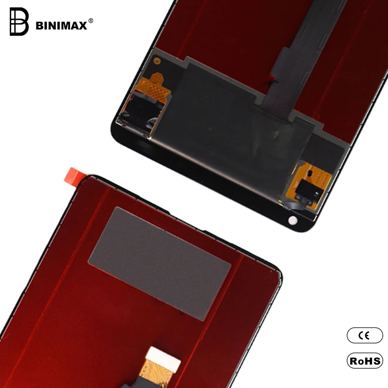 Mobiltelefon LCD- skärmvisning BINIMAX ersätter bildskärm för MI mix 2s mobiltelefon