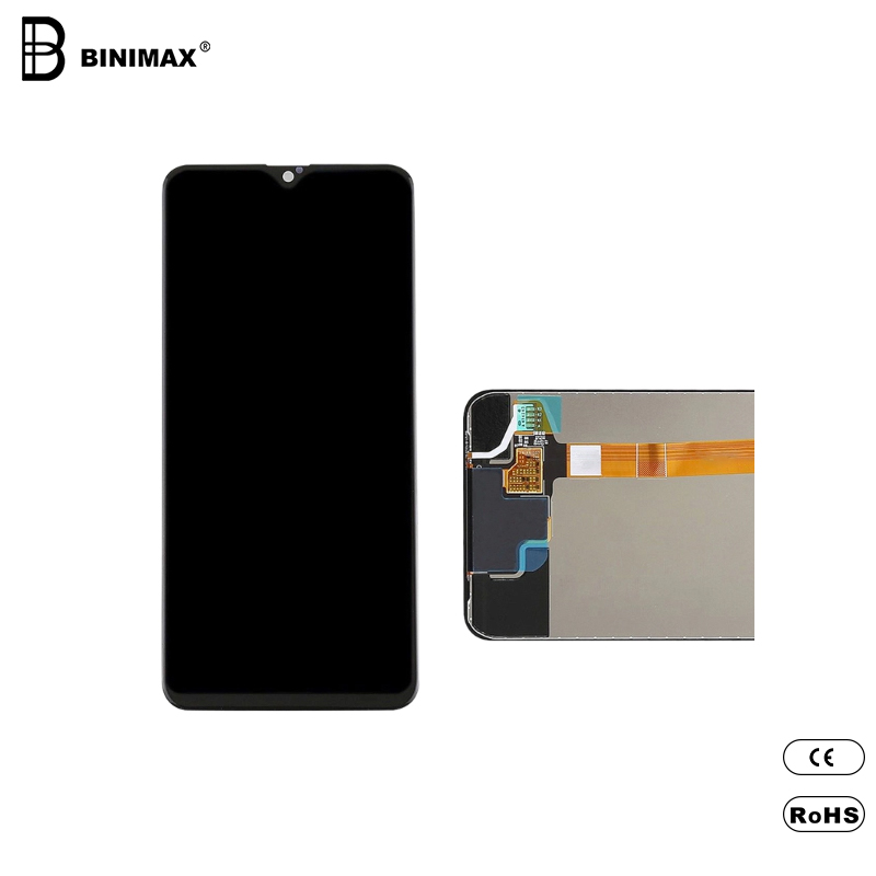 bildskärm för mobilsamtal med LCD- skärmar BINIMAX- ersättning för OPPO A7X- mobiltelefon