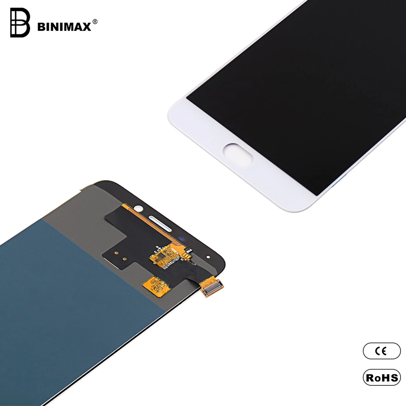 Mobiltelefon TFT LCD-skärm Montering BINIMAX-display för OPPO R9 PLUS