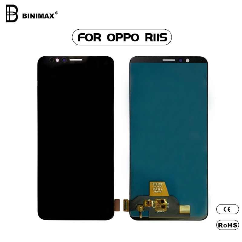 Mobiltelefon TFT LCD skärmvisning BINIMAX för oppo R11S