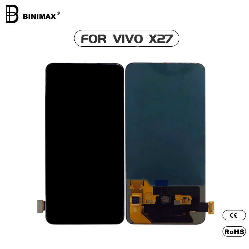 Mobiltelefon TFT LCD skärmvisning BINIMAX för vivo x27